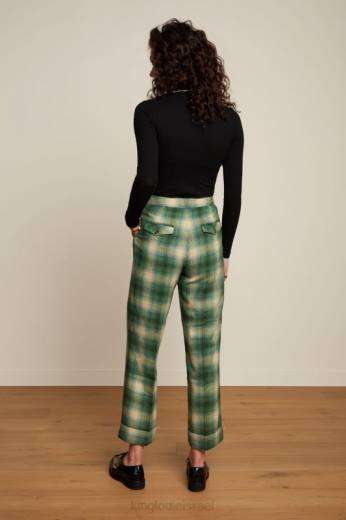 נשים King Louieלבוש HBFR103 צלע יחידה עם צווארון עליון שָׁחוֹר