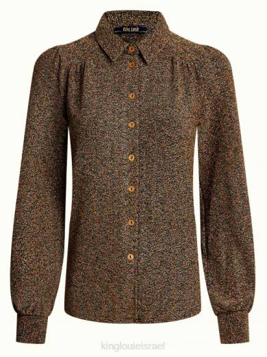 נשים King Louieלבוש HBFR110 חולצת carina קרוסלת לורקס זהב