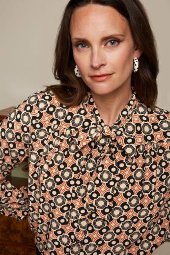 נשים King Louieלבוש HBFR116 חולצת אורלן אוזי מרציפן