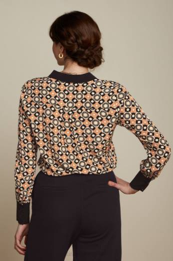 נשים King Louieלבוש HBFR117 חולצת winona אוזי מרציפן