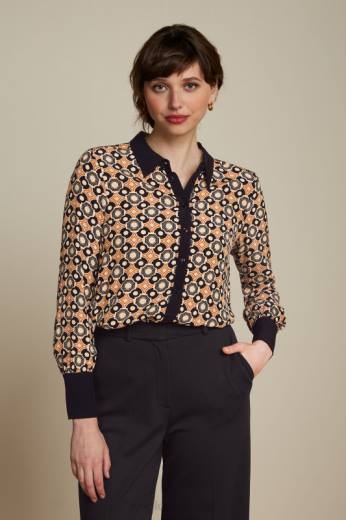 נשים King Louieלבוש HBFR117 חולצת winona אוזי מרציפן