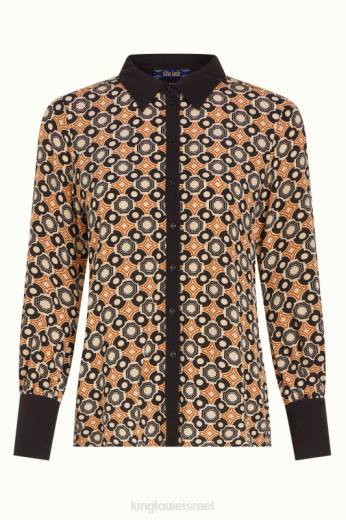 נשים King Louieלבוש HBFR117 חולצת winona אוזי מרציפן