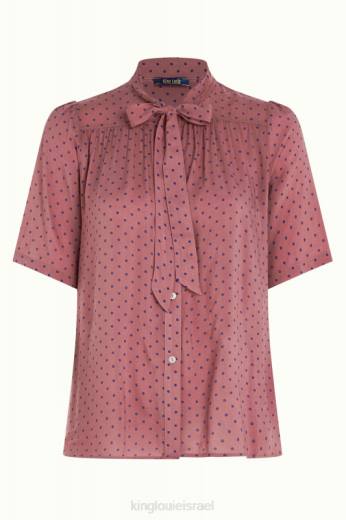 נשים King Louieלבוש HBFR121 חולצת אורלן לה בל מסה ורוד