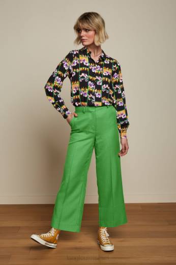 נשים King Louieלבוש HBFR123 מורד חולצת maisie שָׁחוֹר