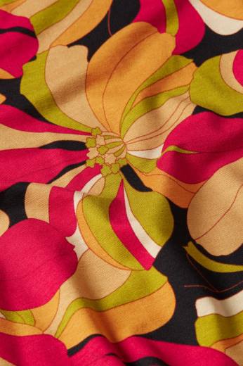 נשים King Louieלבוש HBFR12 שמלת קארינה מעריצה שָׁחוֹר