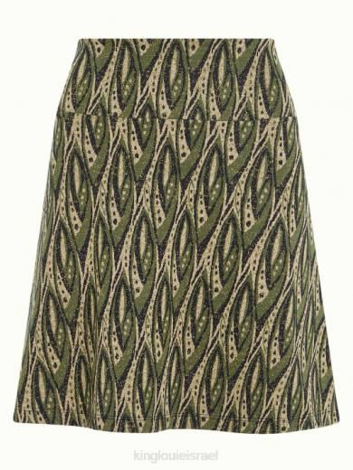 נשים King Louieלבוש HBFR150 ניצחון חצאית גבול כְּחוֹל