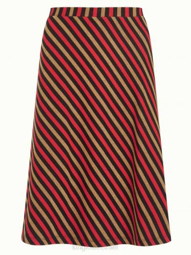 נשים King Louieלבוש HBFR154 חצאית juno spritz כתום חריף