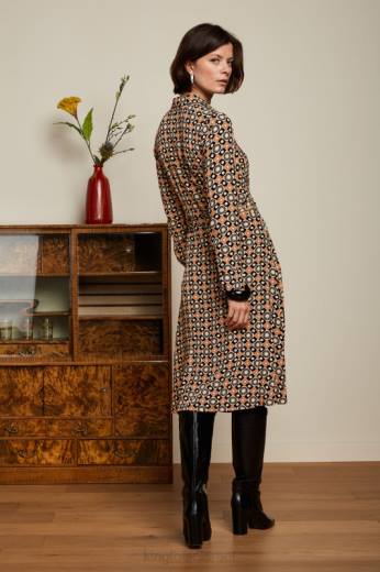 נשים King Louieלבוש HBFR15 שמלת sheeva ozzy מרציפן