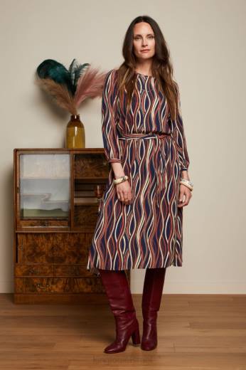 נשים King Louieלבוש HBFR16 בטי שמלה מריל כְּחוֹל