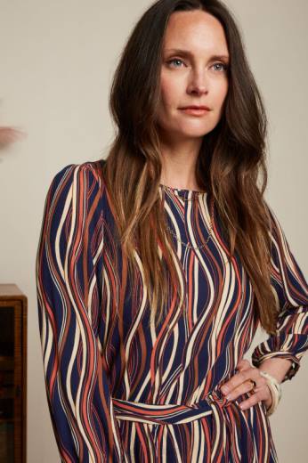 נשים King Louieלבוש HBFR16 בטי שמלה מריל כְּחוֹל