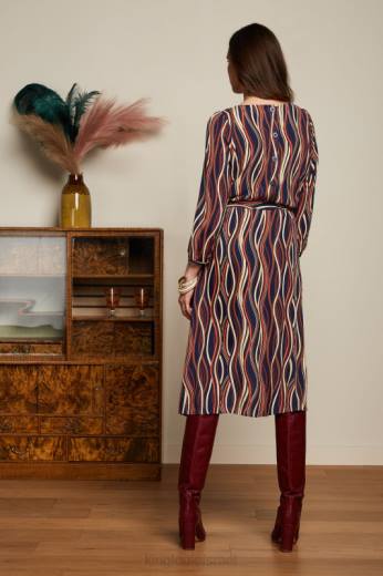 נשים King Louieלבוש HBFR16 בטי שמלה מריל כְּחוֹל