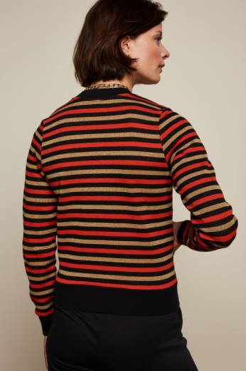 נשים King Louieלבוש HBFR174 ז'קט בסי שפריץ כתום חריף