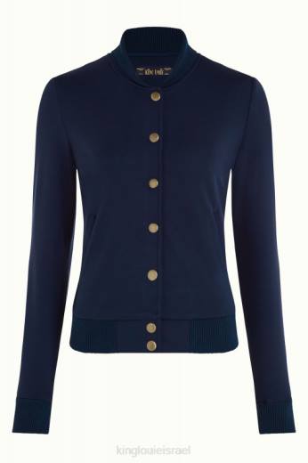 נשים King Louieלבוש HBFR176 מעיל קליאו מילאנו יוני כחול ערב