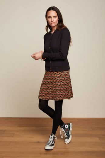 נשים King Louieלבוש HBFR177 מעיל קליאו מילאנו יוני שָׁחוֹר