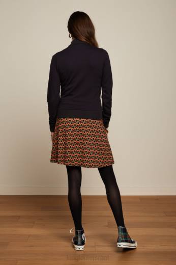 נשים King Louieלבוש HBFR177 מעיל קליאו מילאנו יוני שָׁחוֹר