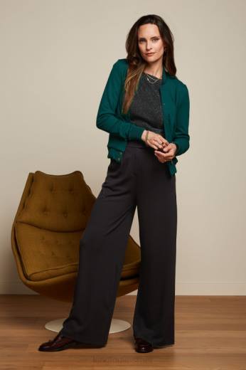 נשים King Louieלבוש HBFR178 מעיל קליאו מילאנו יוני ירוק אורן