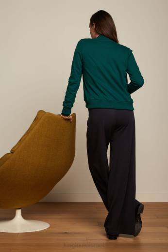 נשים King Louieלבוש HBFR178 מעיל קליאו מילאנו יוני ירוק אורן