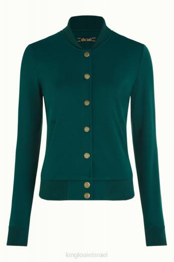 נשים King Louieלבוש HBFR178 מעיל קליאו מילאנו יוני ירוק אורן