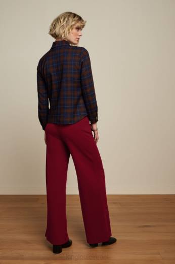 נשים King Louieלבוש HBFR179 מעיל פנדורה ג'ניס כְּחוֹל