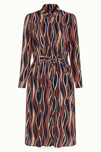 נשים King Louieלבוש HBFR17 שמלת לליה מריל כְּחוֹל