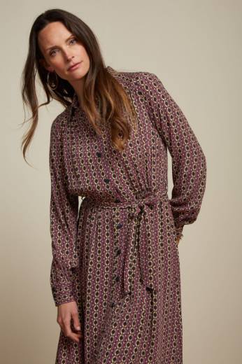 נשים King Louieלבוש HBFR18 שמלת ז'אן, הופה מסה ורוד