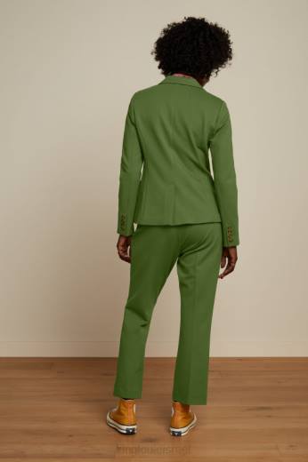 נשים King Louieלבוש HBFR180 ביבי בלייזר אוני רודיאו ירוק זית