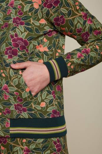 נשים King Louieלבוש HBFR185 ז'קט bessie bellevue ירוק זית