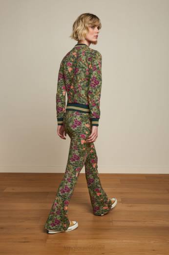 נשים King Louieלבוש HBFR185 ז'קט bessie bellevue ירוק זית