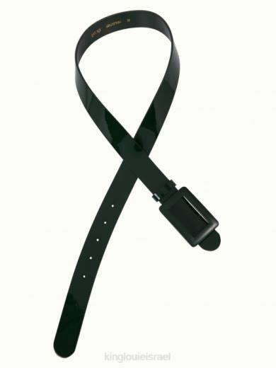 נשים King Louieאבזר HBFR201 חגורת פטנט ירוק שקמה