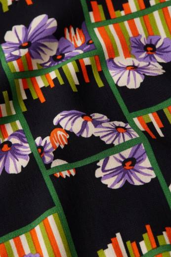 נשים King Louieלבוש HBFR20 Carina שמלת מורדת שָׁחוֹר