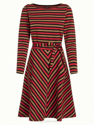 נשים King Louieלבוש HBFR24 bety dress spritz כתום חריף