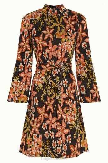 נשים King Louieלבוש HBFR25 שמלת הלואיז טוניקה מורגנה שָׁחוֹר