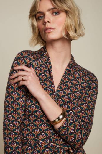 נשים King Louieלבוש HBFR28 יובל שמלת אמי ירוק שפירית