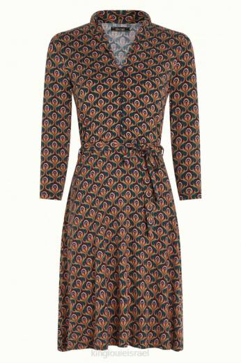 נשים King Louieלבוש HBFR28 יובל שמלת אמי ירוק שפירית