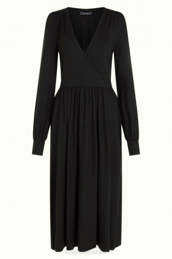 נשים King Louieלבוש HBFR2 שמלת לורטה אקברו קלאסית שָׁחוֹר