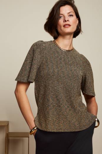 נשים King Louieלבוש HBFR33 לורקס קרוסלת lizzy top זהב