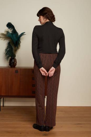 נשים King Louieלבוש HBFR35 amalia top ecovero light שָׁחוֹר