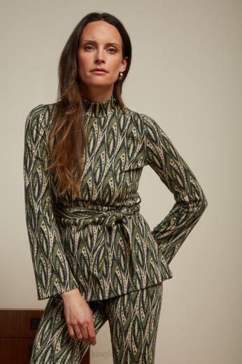 נשים King Louieלבוש HBFR40 Heloisa טוניקה העליון ניצחון כְּחוֹל