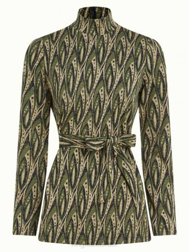 נשים King Louieלבוש HBFR40 Heloisa טוניקה העליון ניצחון כְּחוֹל