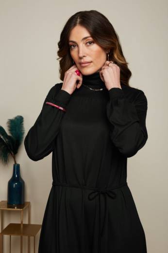 נשים King Louieלבוש HBFR4 שמלת ויויאנה אקברו קלאסית שָׁחוֹר