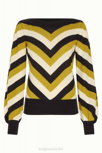 נשים King Louieלבוש HBFR59 ארין פעמון לוץ צהוב קארי