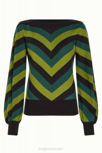 נשים King Louieלבוש HBFR60 ארין פעמון לוץ ירוק אורן