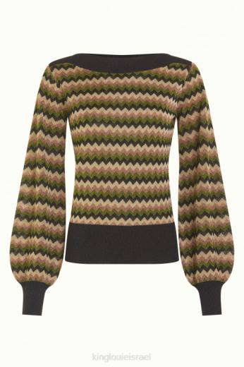 נשים King Louieלבוש HBFR64 ארין טופ ברונו פוזי ירוק