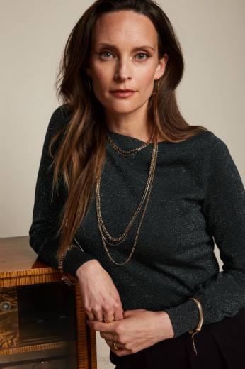 נשים King Louieלבוש HBFR70 לפיס העליון קיסוס שָׁחוֹר