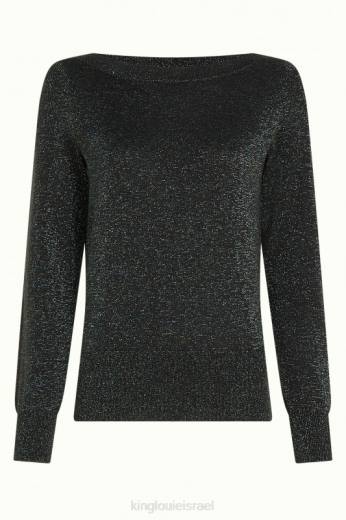 נשים King Louieלבוש HBFR70 לפיס העליון קיסוס שָׁחוֹר