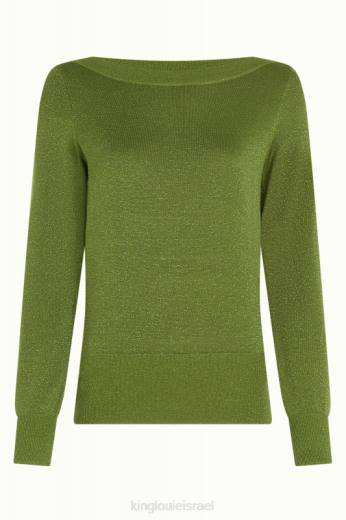 נשים King Louieלבוש HBFR71 לפיס העליון קיסוס עץ עץ ירוק