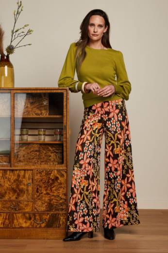 נשים King Louieלבוש HBFR73 פקעת טופ מאיה צהוב קארי