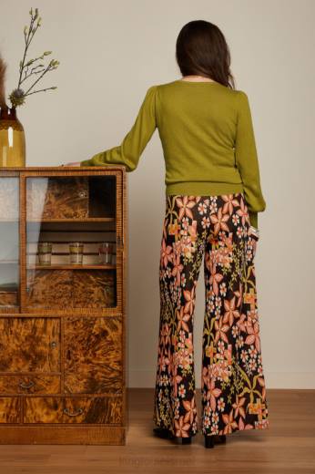 נשים King Louieלבוש HBFR73 פקעת טופ מאיה צהוב קארי