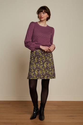 נשים King Louieלבוש HBFR89 בלה בל שרוול עליון לב ajour אדום חום חום