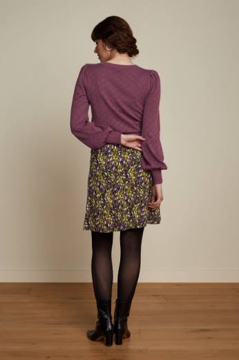 נשים King Louieלבוש HBFR89 בלה בל שרוול עליון לב ajour אדום חום חום